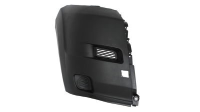 Parte laterala bara , colt lateral flaps fata, dreapta Citroen Jumper (250), 09.2006-08.2014, Fiat Ducato (250), 09.2006-08.2014, Peugeot Boxer (250), 09.2006-08.2014, negru, 735423156735423189;7401FG