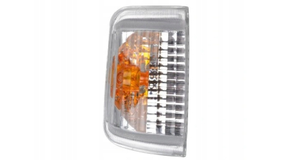 Lampa semnalizare oglinda exterioara Fiat Ducato (250) 2006-2014, Ducato 2014-, Peugeot Boxer (250) 2006-2014; Boxer 2014-, Citroen Jumper (250), 09.2006-08.2014, Jumper 2014-; partea Dreapta, W16W; alb cu insertie galbena fara suport becuri, BestAutoVest