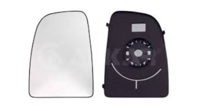 Geam oglinda Citroen Jumper, Fiat Ducato (250), Peugeot Boxer, 09.2006-prezent, Dreapta, Crom, Fara incalzire, Convex, View Max, 71748245; 8151LH 5770555M, superioara, fixare doar la oglinzi originale, diametru fixare 8.5 cm