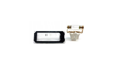 Lampa numar CITROEN JUMPER (250), 09.2006-08.2014, JUMPER 2014-; Fiat DUCATO (250), 09.2006-08.2014, DUCATO 2014-; Peugeot BOXER (250), 09.2006-08.2014; BOXER 2014-; model FURGON, TYC, spate, stanga=dreapta, fara carcasa; C5W; cu mufa bec