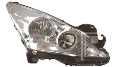 Far Peugeot 3008, 08.2009-10.2013, Electric, tip bec H7+H7, omologare ECE, fara motoras, cu lumini pentru curbe, 6206N9, Dreapta, marca TYC