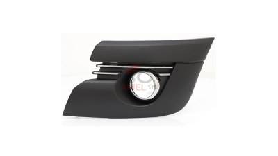 Grila bara fata Peugeot 3008, 08.2009-10.2013, Dreapta, 745311, 578027-4 cu locas pentru proiectoare, insertie crom