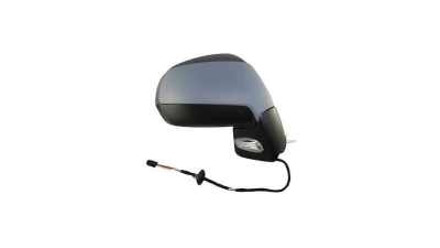 Oglinda usa exterioara Peugeot 3008, 08.2009-09.2016; 5008, 10.2009-04.2017, partea Dreapta, reglare electrica; grunduit; incalzit; sticla convexa; geam cromat; Senzor de temperatura; rabatabil; cu Lucas, Aftermarket