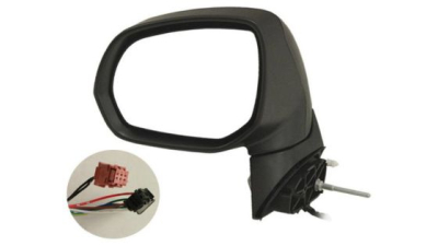 Oglinda exterioara Peugeot 3008, 08.2009-10.2013, Peugeot 5008, 10.2009-10.2013, Dreapta, 6 pini, electrica, Cu incalzire, carcasa prevopsita, grunduita, Convex, View Max, 8153ZF 5780524M