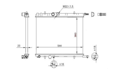 Radiator racire Best Auto Vest 579008A2
