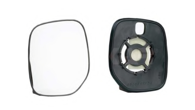 Geam oglinda Citroen Berlingo (Mf), 07.1996-02.2008, Peugeot Partner (G), 07.1996-03.2008, Dreapta, Crom, Fara incalzire, Convex, View Max, 8151W0 5790557M