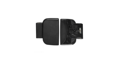 Maner usa exterior Citroen Berlingo 1996-2008, Peugeot Partner 07.1996-03.2008 (fata stg/dr. / usi spate cu deschidere laterala), Citroen Saxo (S0/S1), 03.1996-05.2004 / Peugeot 106 1991-2003 cu 3 usi; Partner 07.1996-03.2008 cu 3 Usi (fata stg/dr.), negr