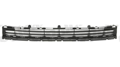 Grila radiator Peugeot Partner, 03.2008-06.2012, negru, 7414ZS, 579205-X, fata