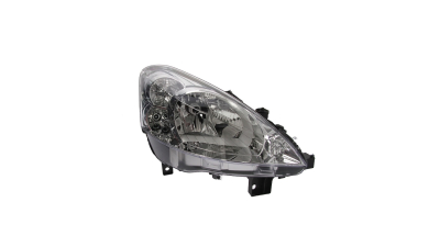 Far Peugeot Partner, 03.2008-06.2012, partea Dreapta, electric, tip bec H4, cu motoras, Depo