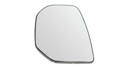 Geam oglinda exterioara cu suport fixare Citroen Berlingo (7), 02.2008-06.2012; Peugeot Partner, 03.2008-06.2012, partea Stanga, sticla convexa, Aftermarket