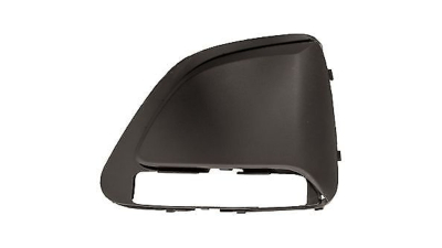 Grila bara fata Peugeot 108, 06.2014-, parte montare partea stanga, cu gaura lumini de zi, cu gaura ornament, 57A127-3, Aftermarket