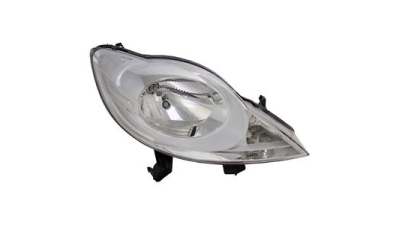 Far Peugeot 107 (P), 05.2012-12.2014, Electric, tip bec H4, omologare ECE, cu motoras, 1607977580, Dreapta, marca Valeo