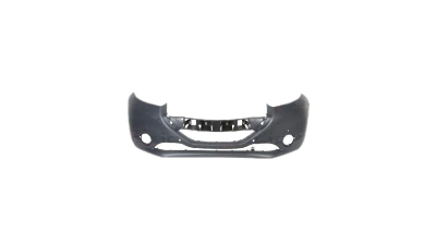 Bara fata Peugeot 208, 04.2012-, grunduit, cu gauri pentru senzori de parcare, 1608066180