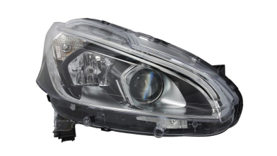 Far Peugeot 208, 07.2017-V, partea Dreapta, cu lumina timp de zi tip LED; tip bec H7+H7+LED+PY21W; electric, VALEO