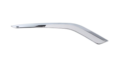 Bandou grila bara protectie Peugeot 208, 2015-, Fata, partea Dreapta, cromat, RETOV