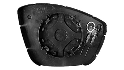 Geam oglinda Peugeot 2008, 03.2013-, Peugeot 208, 04.2012-2019, Citroen C3, 11.2016-; C4 Cactus 2014- (fara sistem supraveghere unghi mort); partea stanga View Max crom convex cu incalzire