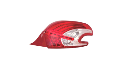 Stop spate lampa Peugeot 208, 04.2012-06,2015, partea Dreapta, cu suport becuri, tip bec LED+P21W+PY21W+R10W, Varroc