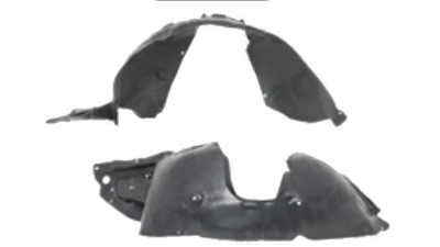 Carenaj roata Peugeot 208, 04.2012-, partea Dreapta, Fata, 9802711280, 57B1FP3T POLIETILENA, Model GTI