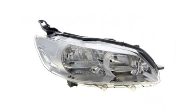 Far Peugeot 301, 01.2013-, Electric, tip bec H1+H7, omologare ECE, fara motoras, cu lumini de zi, 9675138980, Dreapta, marca DEPO