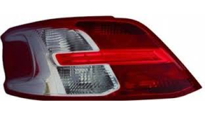 Stop spate lampa Peugeot 301, 01.13-, spate, omologare ECE, cu suport bec, 9674807780, Stanga