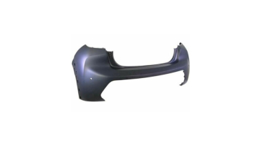 Bara spate PEUGEOT 208, 06.2019-, cu gauri pentru Senzori de parcare (PDC); grunduit, Cu gaura pentru camera; cu gauri pentru orn. aripa, modele GT