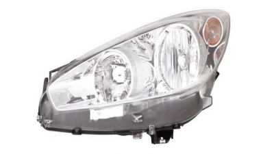 Far Peugeot 308 (4), 04.2011-12.2013, Peugeot Rcz, 01.2013-, Electric, tip bec H1+H7, omologare ECE, cu motoras, cu lumini de zi, 6208X6; 9674039880, Stanga