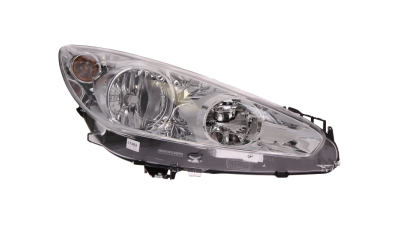 Far Peugeot 308 (4), 04.2011-12.2013, Peugeot Rcz, 01.2013-, Electric, tip bec H1+H7, omologare ECE, cu motoras, cu lumini de zi, 6206X6; 9674039780, Dreapta