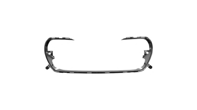 Rama grila bara fata Peugeot 308 (4_), 04.2011-12.2013, parte montare din mijloc, o piesa, cromata, 57C127-8, Aftermarket