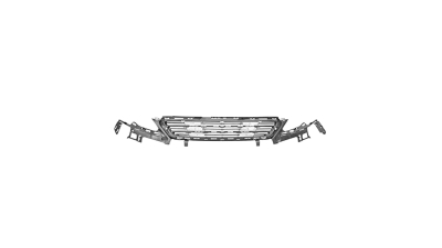 Grila radiator, masca fata Peugeot 308, 10.2013- Model Allure, parte montare centrala, 57C20510, Aftermarket