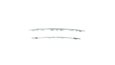 Ornament grila masca fata Peugeot 308, 10.2013- Model Allure, parte montare centrala, complet, 57C20512, Aftermarket