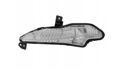 Lampa semnalizare fata Peugeot 
308, 10.13-, Alba, omologare ECE, parte fata, fara suport bec, 9678039380, Stanga