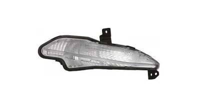 Lampa semnalizare fata Peugeot 308, 2013-, Dreapta, omologare ECE, alba, fara suport becuri, Depo, 9678039280, 