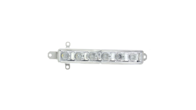 Lumini de zi, Daytime running light Peugeot 308, 10.2013-, partea Stanga, Dreapta LED, silver, VALEO