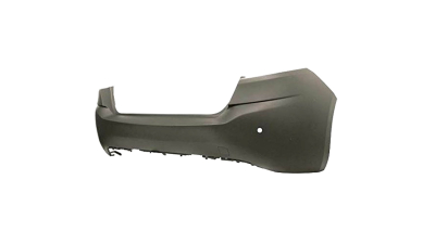 Bara spate Peugeot 308 10.2013- Hatchback, Grunduita, cu gauri senzori parcare, 1610767080