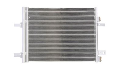 Condensator climatizare Peugeot 3008, 05.2016-, motor 1.2 PureTech, 96 kw; 1.6 THP, 121 kw benzina, cutie manuala/automata, full aluminiu brazat, 565 (525)x430 (415)x12 mm, cu uscator si filtru integrat