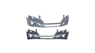 Bara fata Peugeot 508 09.2014-, Grunduita, cu gauri pentru spalator faruri, 1612222080