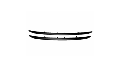 Ornament grila masca fata Peugeot 2008, 03.2013-, parte montare neagra, 2 bucati, 57L105-4, Aftermarket