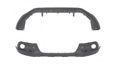 Spoiler bara Peugeot 2008, 03.2013-, fata, gauri proiectoare