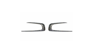 Rama proiectoare ceata Peugeot 2008, 03.2013-, parte montare Suport faruri ceata, set 2buc, stanga+dreapta, 1610144280 cromat, calitate PC, 57L1279J, Aftermarket