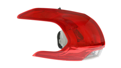 Stop spate lampa Peugeot 2008, 03.2013-06.2016, partea Stanga, exterior; fara soclu bec; Omologare: ECE, DEPO