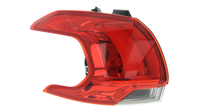 Stop spate lampa Peugeot 2008, 03.13-, spate, omologare ECE, cu suport bec, exterior, 9678074280, Stanga