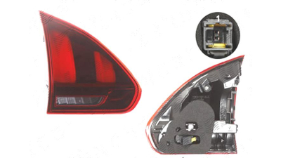Stop spate lampa Peugeot 2008, 07.2016-, spate, Stanga, partea interioara; LED, VARROC,