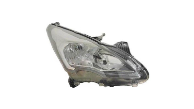 Far Peugeot 3008, 09.2013-, Peugeot 5008, 09.2013-, Dreapta, tip bec H7+HB3, reglare electrica, ECE, cu lumini de zi, cu motoras, Valeo, 9805505380, 