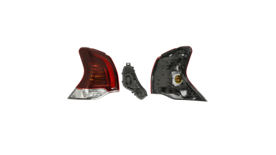 Stop spate lampa Peugeot 3008, 09.2013-, partea stanga, exterior, cu lumina de mers inapoi, si cu suport becuri, AL (Automotive Lighting)