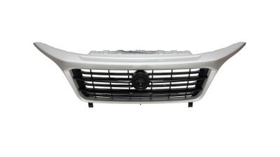 Grila masca fata Fiat Ducato, 06.2014-, fata, cu rama silver; negru