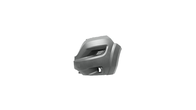 Parte laterala bara , colt lateral flaps fata, stanga Citroen Jumper, 06.2014-, Fiat Ducato, 06.2014-, Peugeot Boxer, 06.2014-, negru, cu gaura proiectoare , Model Mijlociu/Lung, 71775725