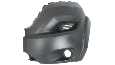 Colt bara de protectie Citroen Jumper, 06.2014-, Fiat Ducato, 06.2014-; Peugeot Boxer, 06.2014-, Model Scurt, Fata, partea Stanga, gri inchis; gauri proiectoare, Aftermarket