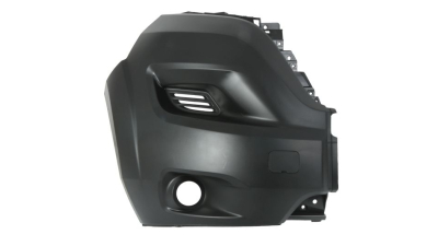 Parte laterala bara , colt lateral flaps fata, dreapta Citroen Jumper, 06.2014-, Fiat Ducato, 06.2014-, Peugeot Boxer, 06.2014-, texturat, Model scurt cu gaura proiector, 1612429980;71775720