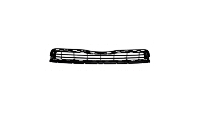 Grila radiator, masca fata Peugot Partner, 06.2012-, parte montare centrala, cu priza aer, 57U105-J, Aftermarket