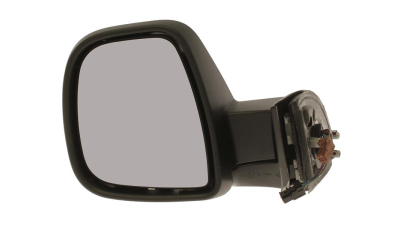 Oglinda usa exterioara Citroen Berlingo (7), 06.2012-07.2018, Peugeot Partner, 06.2012-07.2018, partea Stanga, reglare electrica; grunduit; incalzit; sticla convexa; geam cromat; rabatabil; 7 pini, Aftermarket